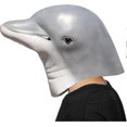thumbnail image 1 of Halloween Dolphin Mask Halloween Party Latex Sea Animal Mask Fancy Dress, 1 of 4