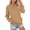 Coffee, variant on Long Sleeve Shirts for Women Hemlock V Neck Sweatshirt Fleece Cute Pocket Sweatshirts No Hood Oversized Comfy Soft Fall Winter Tops Sweatshirt