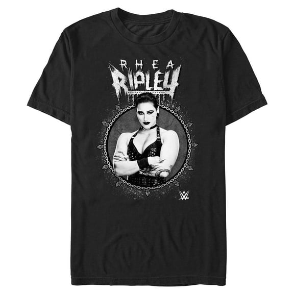 Mens WWE Rhea Ripley Pose T Shirt