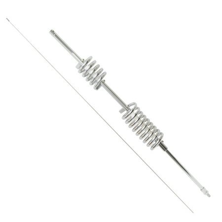 TruckSpec CB Antenna Terminator II Double Coil High Power CB Radio Antenna 15K Watt