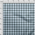 thumbnail image 3 of oneOone Cotton Jersey Light Blue Fabric Check Sewing Craft Projects Fabric Prints By Yard 58 Inch Wide, 3 of 4
