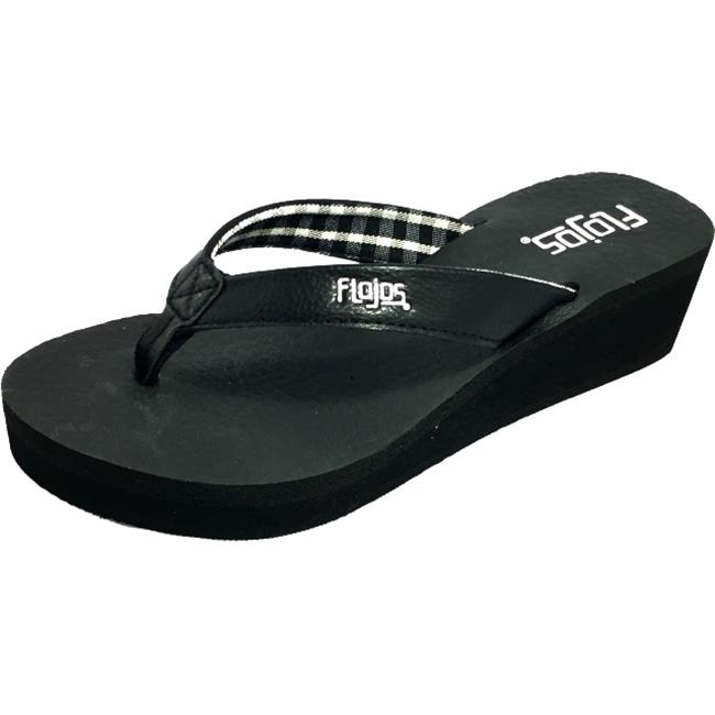 wedge flip flops walmart