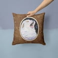thumbnail image 2 of Carolines Treasures SS8942PW1414 Great Pyrenees Fabric Decorative Pillow, 14Hx14W, multicolor, 2 of 4