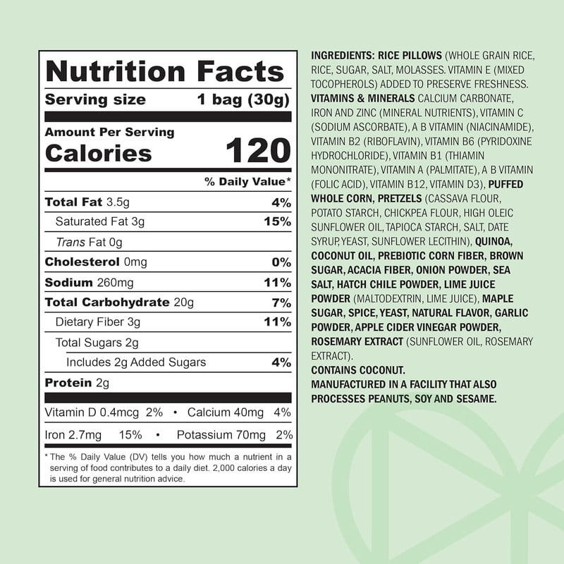 Marimix Mini Snack Mix - Mini Savory Bundle, 6 pack, Gluten Free, No Nuts, Plant-Based Trail Mix