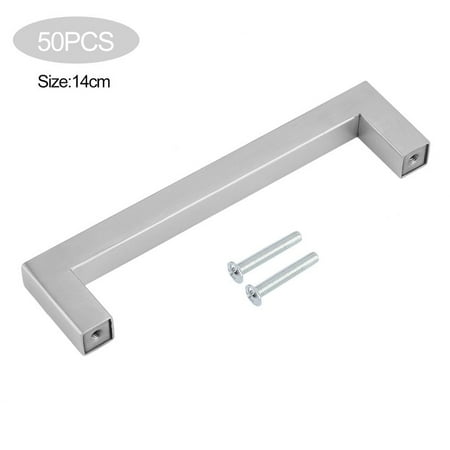Furniture Cabinet Drawer Pulls Knobs Square Kitchen Handles Door