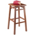 thumbnail image 5 of Winsome Carter Bar Stool 29", Teak Finish, 5 of 5