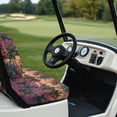 thumbnail image 6 of Pzuqiu Tropical Sunset Hibiscus Palm Tree Golf Cart Seat Covers - 2-Piece Stretchable Washable Set | Fits Most 2-Seater Carts, All-Weather Protection, 6 of 10