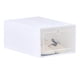 thumbnail image 1 of Bewildely Caja de zapatos con tapa Caja de cajón transparente Cajas de zapatos de plástico Caja de almacenamiento apilable Organizador Almacenamiento y organización del hogar ápice, 1 of 6