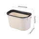 thumbnail image 3 of Cubo de Basura para Colgar En La Puerta Del Armario | Cubo de Basura de Cocina con Aro para Bolsas | Papelera de Plástico Que Ahorra Espacio para Cáscaras de Fruta, Restos de Papel | Montaje En Pared, 3 of 6