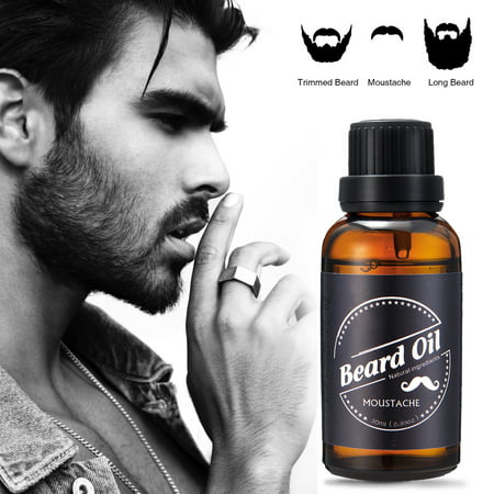 Skymore Beard Care Oil, 100% Pure Blend of Natural Ingredients, Beard Growth & Mustache Care Products, Beard Softener, Beard Care Best Gift for Gentlemen, Father's (Best Product For Gray Beard)