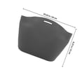 thumbnail image 2 of BESTYASH Organizador Colgante Para Auto Con Bolsa De Basura De Silicona Gris Y Gran Capacidad, 2 of 6