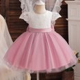 thumbnail image 2 of Vestido para niñas de 1 a 5 meses con lazo grande para fiesta de bodas, elegante vestido de princesa, regalo de cumpleaños para niños, vestidos de Navidad, 2 of 5