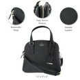 thumbnail image 4 of Kate Spade Cameron Street Small Lottie Ladies Black Leather Satchel Bag PXRU8885-001, 4 of 4