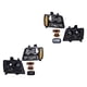 thumbnail image 1 of Par de Faros Suburban 2007 A 2014 Chevrolet Fdo Negro DEPO ., 1 of 4