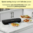thumbnail image 3 of Scelleuse sous vide peu encombrant FoodSaver VS1210 avec 4 sacs et 1 rouleau, 3 of 9