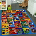 thumbnail image 2 of Kids Rug ABC-1 Numbers Area Rug7' feet 2" inch 10' ft (7'2" X 10')(239cmx343cm)Non Slip Gel Backing, 2 of 2