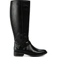 thumbnail image 5 of Baretraps Women's Abram Laser Cut Mixed Media Riding Boots Black Size 5 M, 5 of 5
