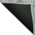 thumbnail image 3 of Addison Rugs Chantille Indoor/Outdoor Transitional Floral Gray Washable Rectangle Rug, 3' x 5', 3 of 6