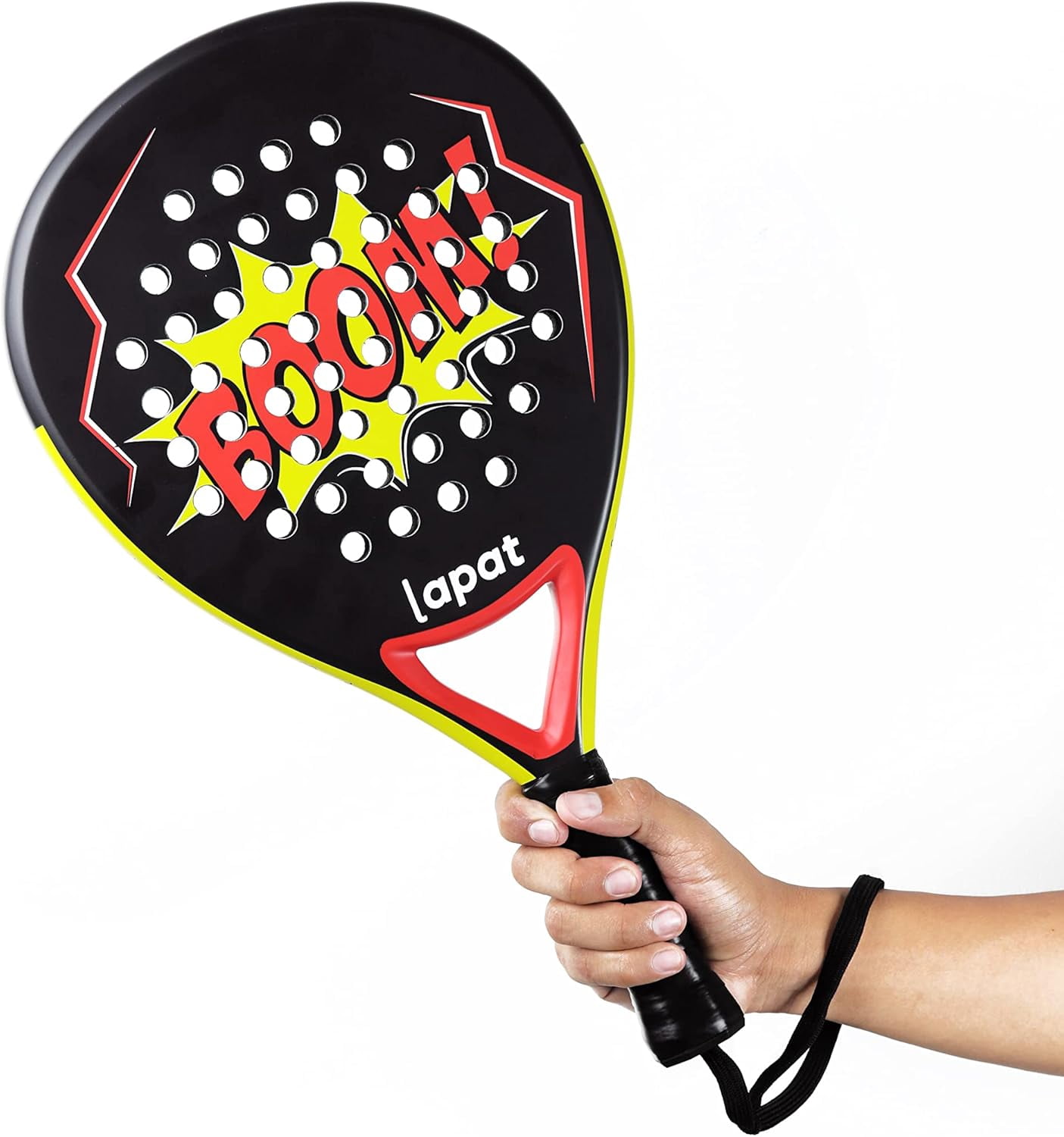 Padel Racket with Cover Bag - Carbon Surface with EVA Memory Foam- Paddle Tennis Racquets Lightweight -  Tennis
