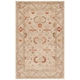 thumbnail image 6 of SAFAVIEH Anatolia Samantha Traditional Wool Area Rug, Beige, 6' x 6' Round, 6 of 11