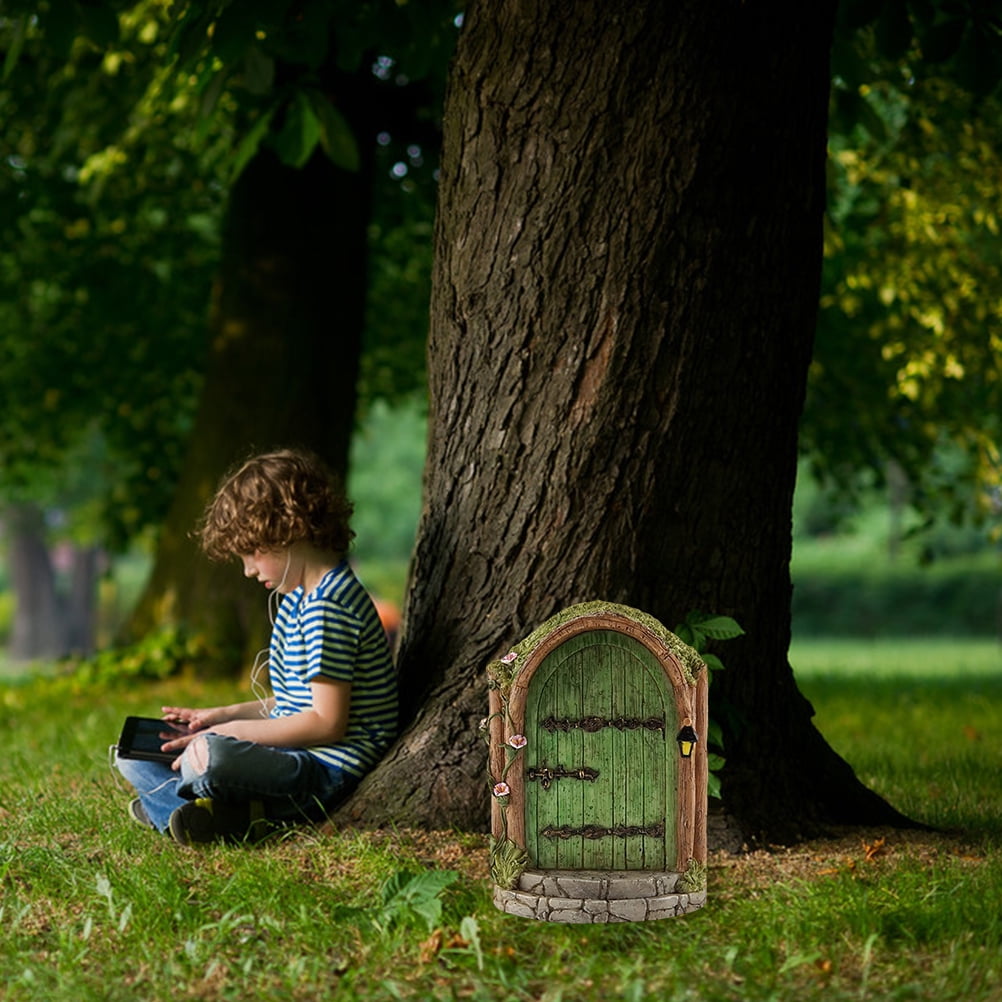Miniature De Fée Pour Porte, Porte De Jardin Fée, Fenêtres De Fée
