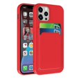 thumbnail image 4 of Funda de TPU + franela para tarjetas para iPhone 11 Pro, color morado oscuro, 4 of 4