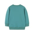 thumbnail image 4 of Curuila Toddler Boy Sweatshirts Crew Neck Long Sleeve Dinosaur Pullover Graphic Top Sweater Shirts Autumn Light Blue Size 1-2 Years, 4 of 6