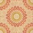 thumbnail image 1 of Ahgly Company Machine Washable Indoor Square Transitional Neon Orange Area Rugs, 5' Square, 1 of 7