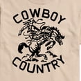 thumbnail image 2 of Instant Message - Cowboy Country - Men's Short Sleeve Graphic T-Shirt, 2 of 6