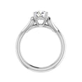 thumbnail image 2 of BEST Jewel 1.5 Ct Round Cut Moissanite Ring - Solitaire Engagement Wedding Moissanite Ring for Women - 14K White Gold Plated Moissanite Ring - Moissanite Ring - Engagement Wedding Rings for Her, 2 of 4