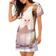 thumbnail image 2 of Disketp Cartoon Guinea Pig para Camisón Corto de Manga Corta para Mujeres, Camisón Cómodo con Escote Redondo, Bonito y Confortable, 2 of 6