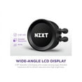 thumbnail image 3 of NZXT Kraken Elite 360mm - RL-KN36E-B1 - AIO CPU Liquid Cooler - Customizable LCD Display - 3 x F120P Static Pressure Fan Radiator Fans LGA 1851,1700 / AM5 Compatible, 3 of 5