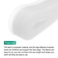 thumbnail image 4 of Uxcell 25 Yards Stiff Horsehair Braid 0.98" Wide for Boning Sewing Wedding Dress Dance Formal Dress Accessories, White, 4 of 6