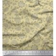 thumbnail image 1 of Soimoi Viscose Chiffon Fabric Flower Artistic Printed Craft Fabric by the Yard 42 Inch Wide, 1 of 1