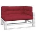 thumbnail image 3 of vidaXL Uptown 47.2 in x 31.5 in Red Plain Polyester Fiberfill Cushions Outdoor Seating Cushions, Water-Resistant 3 Count, 3 of 10