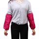 thumbnail image 4 of Waterproof Oversleeve with Elastic Cuffs for Kitchen Cleaning in PVC Material Rosy Color One Size Fits All Adults 2 Pairs, 4 of 5