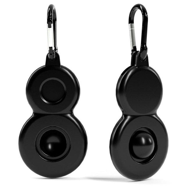 Estuche De Juguete Push Bubble Fidget Compatible Con Airtags Funda Protectora Lavable Impermeable De Silicona Con Llavero Eigraketly EL017046-03