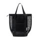 thumbnail image 2 of Bolso de playa de malla con bolsillos, separación para ropa seca y mojada, bolso de hombro grande para la playa. Negro, 2 of 9