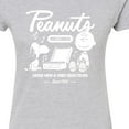 thumbnail image 3 of Peanuts - Charlie Brown Records - Juniors Fitted Graphic T-Shirt, 3 of 6