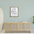 thumbnail image 2 of Stupell On Lake Time Water Waves Landscape Painting Gold Floater Framed Art Print Wall Art, 2 of 6