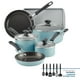 thumbnail image 3 of Juego de utensilios de cocina Farberware Cookstart DiamondMax 15 piezas Aqua, 3 of 9