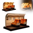 thumbnail image 1 of Outdor Industrial Train Engine With Functional LED Lighting For Home Desk, 1 of 5