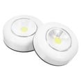 thumbnail image 1 of 2 unids/pack lámpara LED luz táctil luz de emergencia familiar gabinete de pared luz nocturna sin batería (luz blanca), 1 of 8