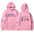 thumbnail image 1 of Moonsky Sudadera con capucha de moda para mujer de la cantante pop Dem/0n HUNTR/X con jersey corto, suave y cómoda, top de manga larga para uso informal en primavera, otoño e invierno. (Rosa L), 1 of 5