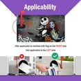 thumbnail image 4 of Happy Halloween Mailbox Cover Magnetic Standard Size 21"x19", Xmas Jack Skellington Sally Skulls Decorative Post Letter Box Decor, Spider Web Funny Holiday Garden Outdoor Decoration, 4 of 6