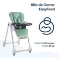 thumbnail image 2 of Silla Periquera Bebesit EasyFeed Arnés 5 Puntos Bandeja Ajustable, 2 of 7