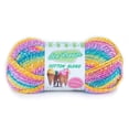 thumbnail image 1 of Lion Brand Yarn 913-204 Ice Cream Cotton Blend Rainbow Fil panaché, 1 of 3