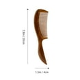 thumbnail image 2 of WASHWEPE Peine De Madera Para Masaje Del Cuero Cabelludo Con Textura Lisa Y Material Resistente Marrón, 2 of 7