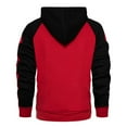 thumbnail image 4 of Men's Hoodies Pullover Casual Solid Color Sports Outwear Sweatshirts, 4 of 5