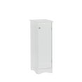 thumbnail image 3 of RiverRidge Ashland 1-Door Slim Bathroom and Laundry Storage Cabinet with Shelves - White, 3 of 11